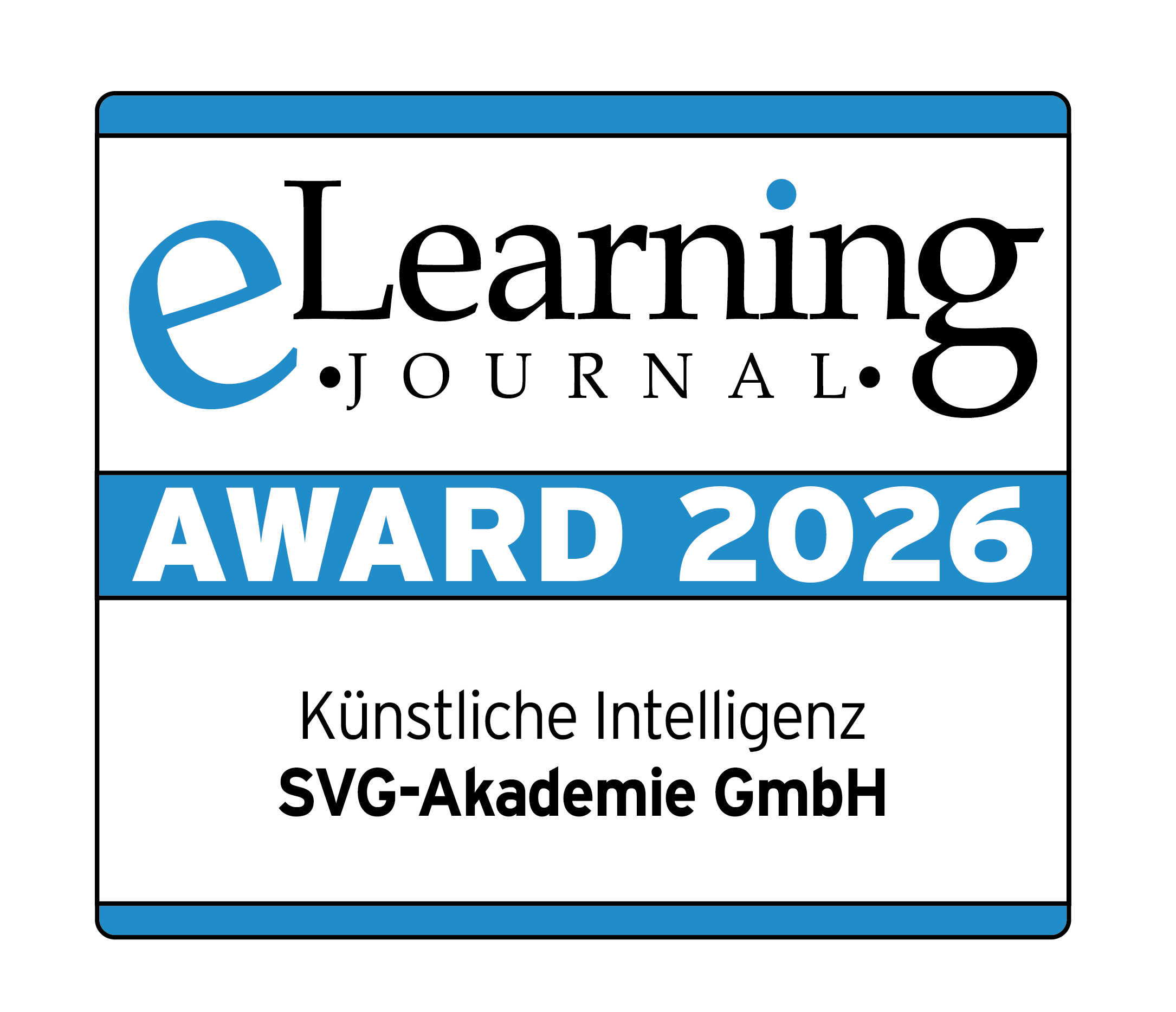 eLearning AWARD 2026 – Künstliche Intelligenz